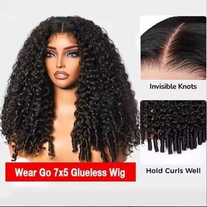 Wear Go Black Glueless Wig